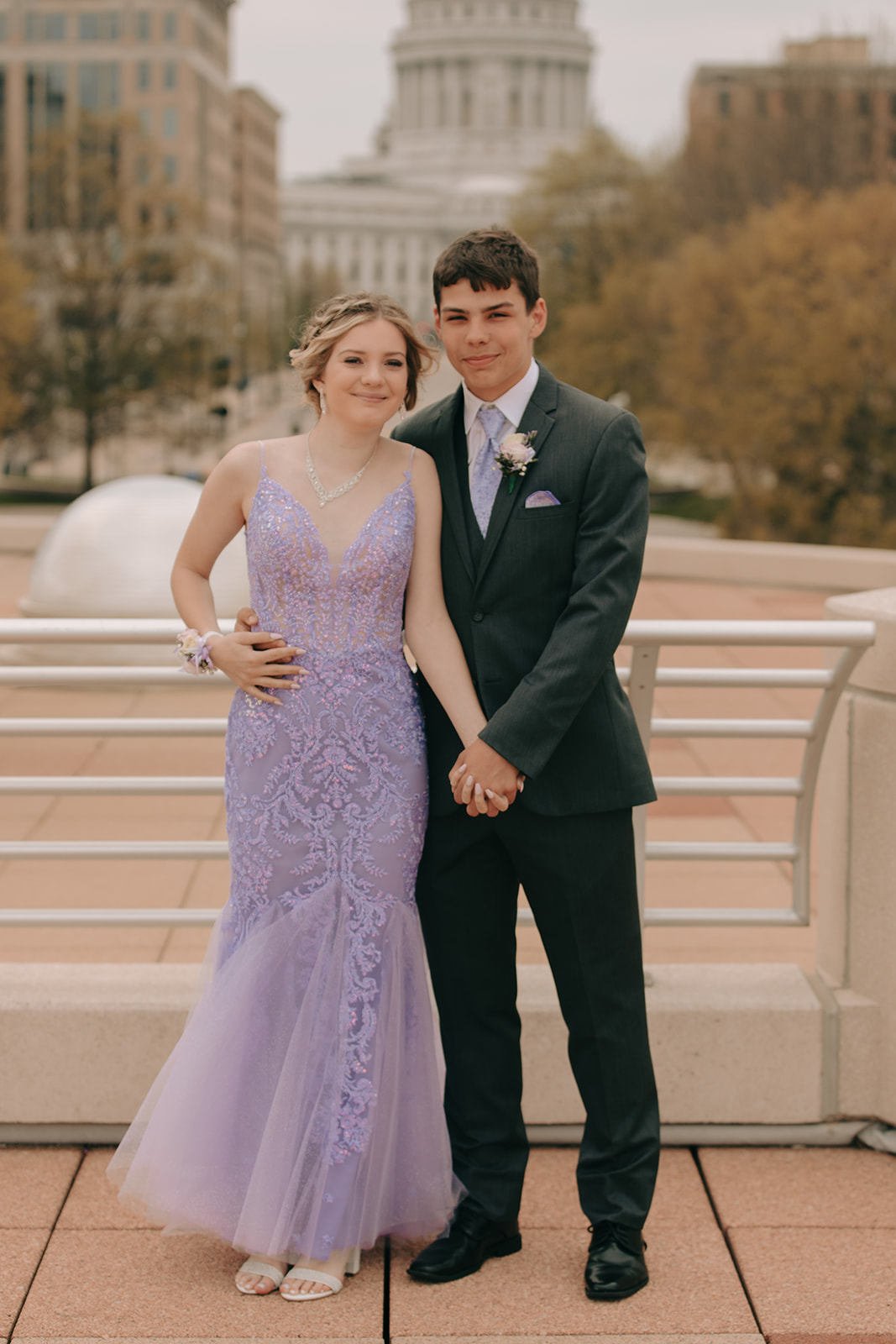 prom dresses light Light Blue Tulle Off Shoulder Long Prom Dresses With Appliques PSK421 US6 / Custom Color