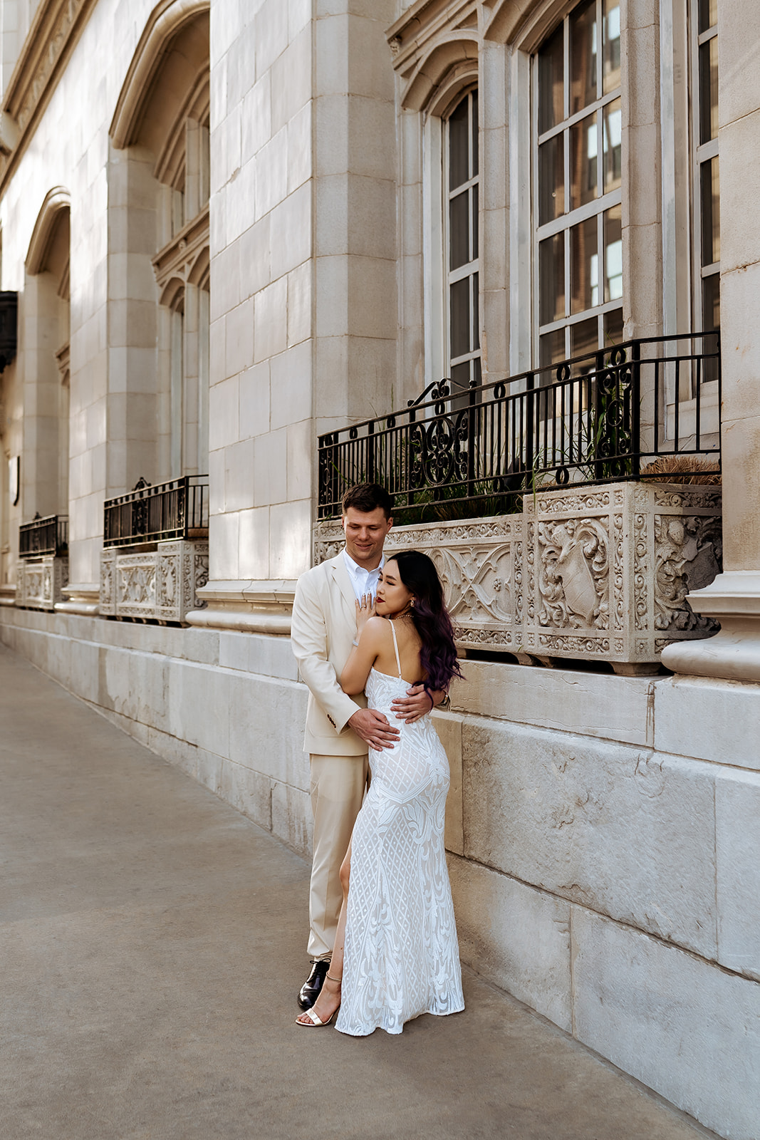 sachin and babi light blue dress Off-the-shoulder Bow Dark Red Engagement Ball Gown main image 0