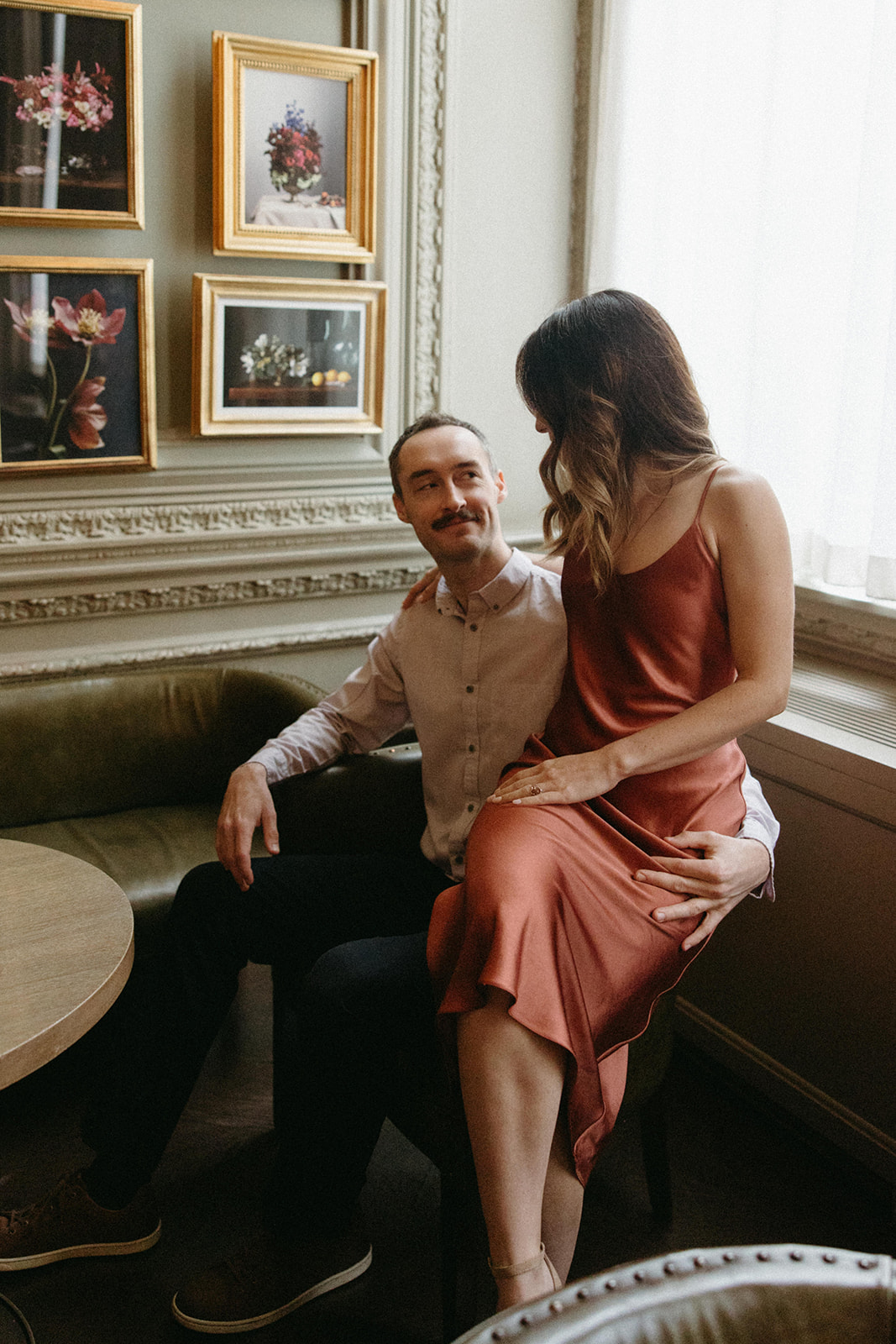 Engagement Session at the London EDITION Hotel