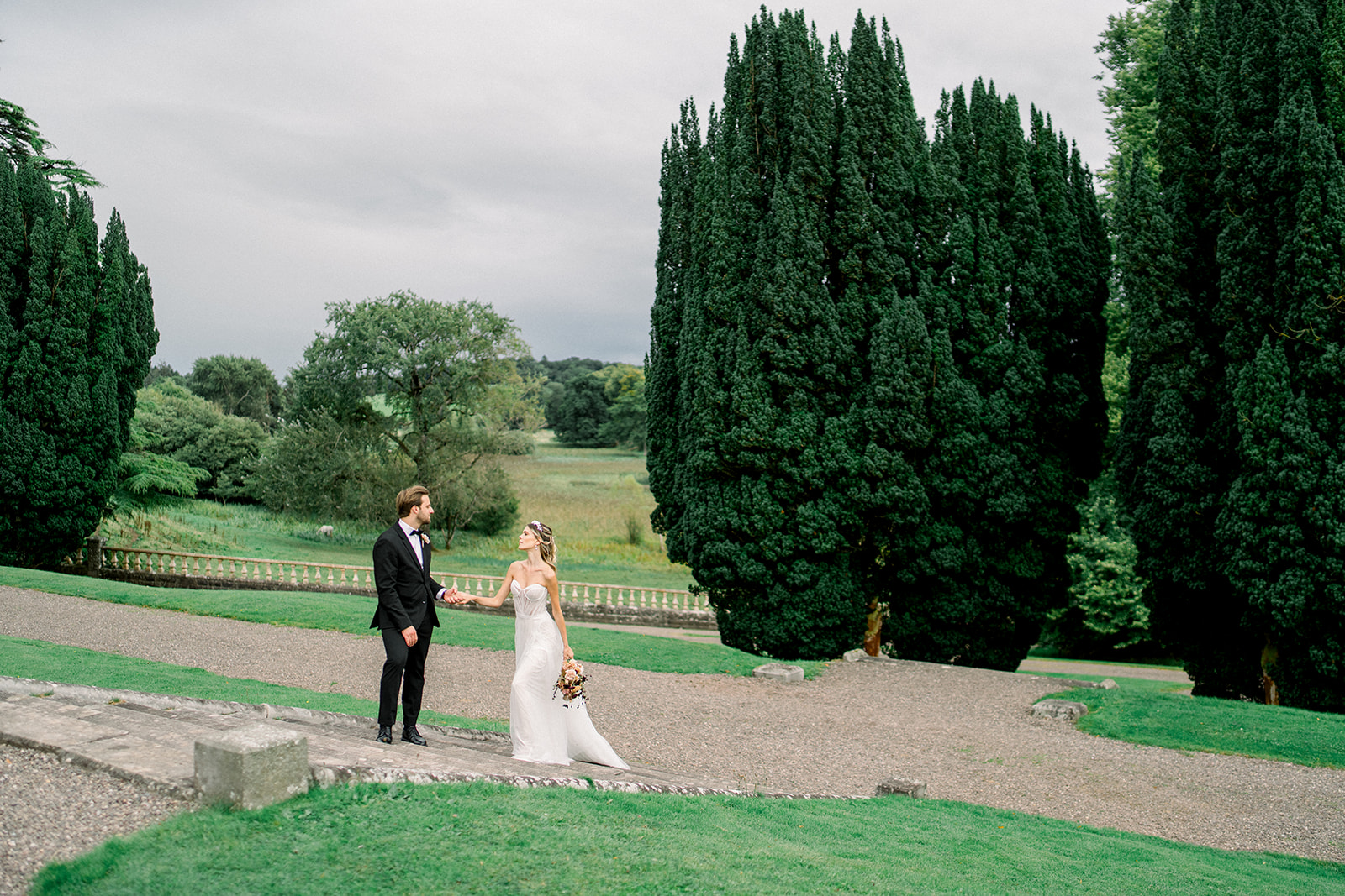Ireland Destination Wedding: A Fairytale at Castle Leslie -  tiffanylongeway.com