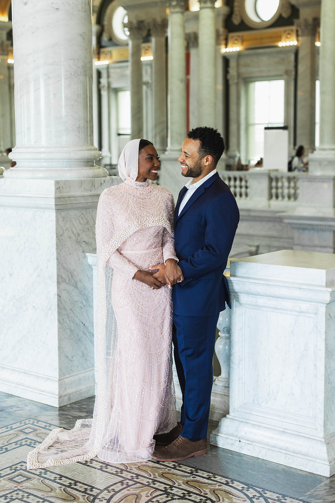 Islamic Engagement Photos in Washington, D.C.: Shaza and Devin