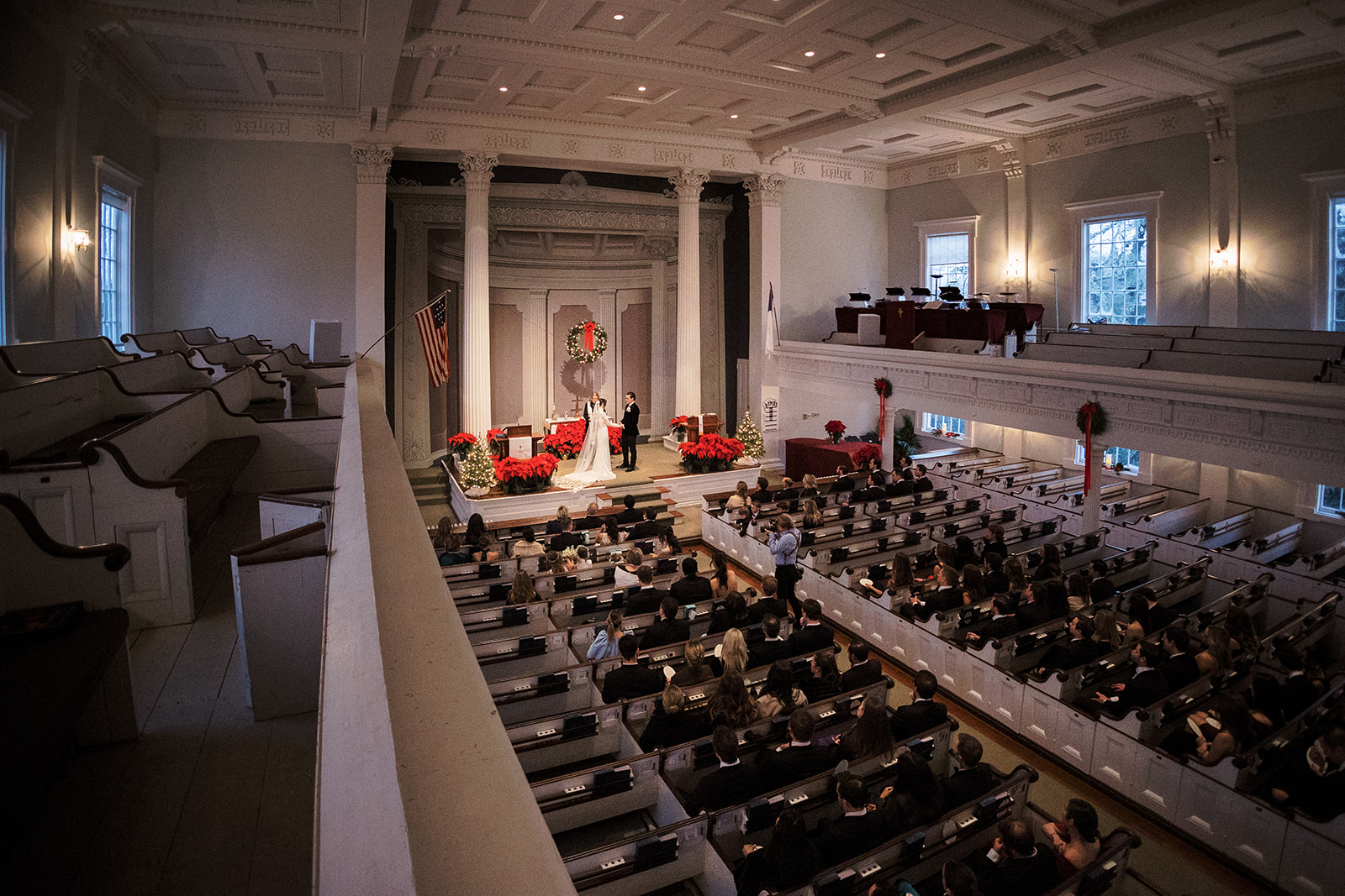 Wide hot of ceremony location.