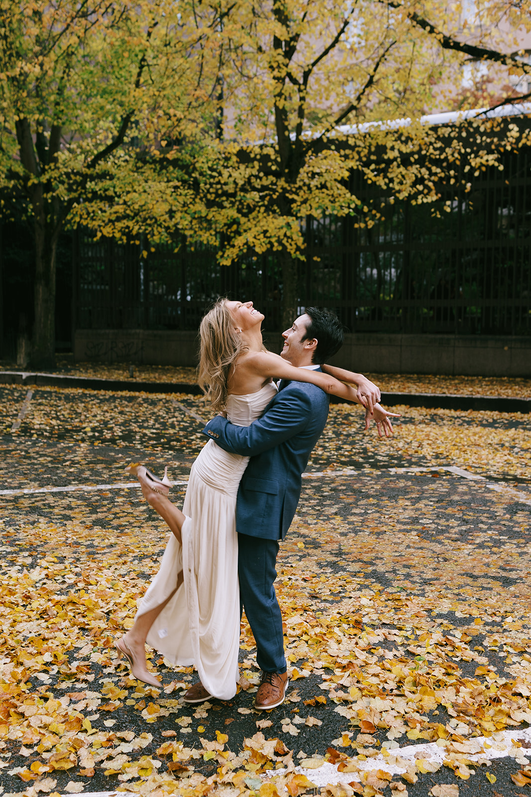sachin and babi light blue dress 10 Stunning Fall Engagement Photo Ideas